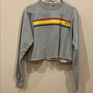 J. Galt/ Brandy Melville Cropped Sweater